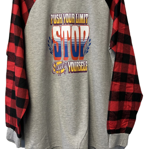 Push Your Limit, Don_t Stop Yourelf (Large - Long sleeve)
