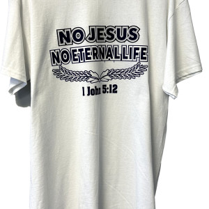 T-shirt - No Jesus No Life (XL)